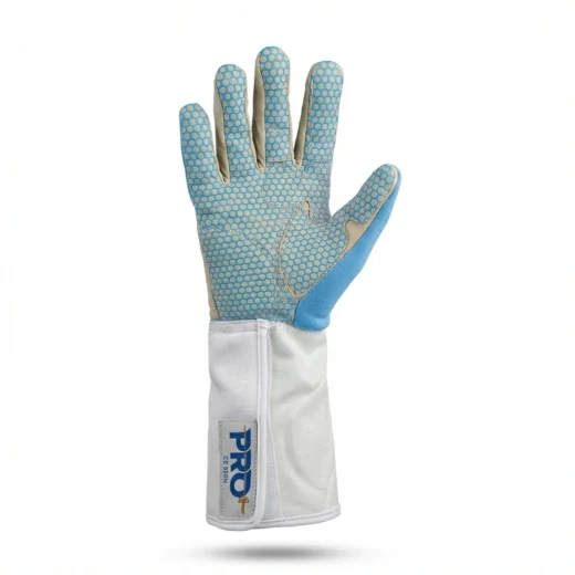 PRO Sports epee fencing glove for foil - padded palm view