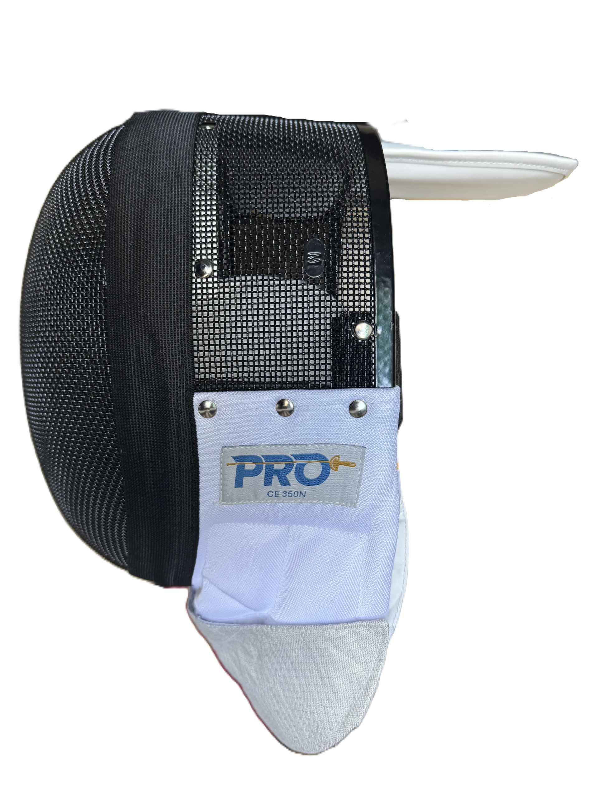 PRO SPORTS Electric Foil Mask with Removable Bib & Washable Lining - Image 2