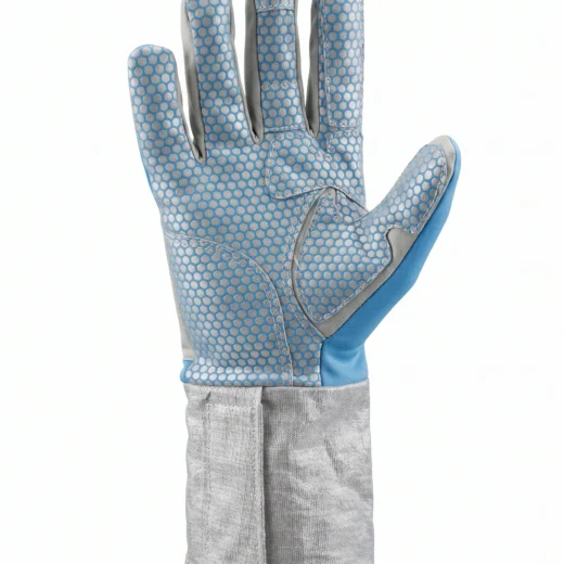 Electric Sabre Glove PRO – light blue conductive sabre fencing glove